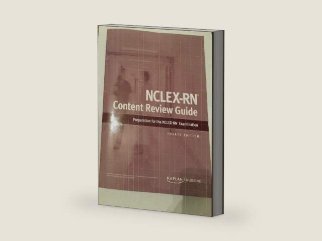 Kaplan Nursing NCLEX-RN Content Review Guide 4th Edition by Kaplan Test Prep | barcode:9781506202075 | source:'9781506202075-right-three-quarter.jpg