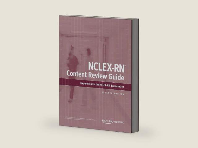 NCLEX-RN Content Review Guide (Kaplan Test Prep) by Kaplan Nursing | barcode:9781506245508 | source:'9781506245508-right-three-quarter.jpg