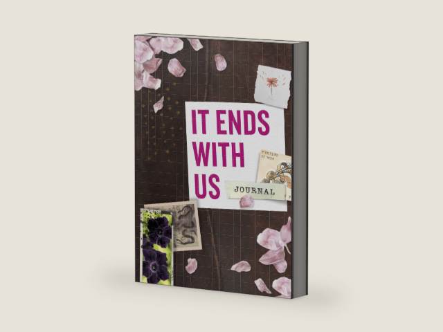 It Ends with Us: Journal (Officially Licensed) by Adams Media | barcode:9781507223277 | source:'9781507223277-right-three-quarter.jpg
