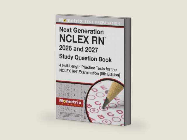 Next Generation NCLEX RN Study Question Book: Full-Length Practice Tests for the NCLEX RN Examination: [5th Edition] by Matthew Bowling | barcode:9781516724499 | source:'9781516724499-right-three-quarter.jpg