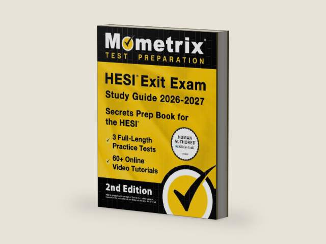 HESI Exit Exam Study Guide 2026-2027 - 3 Full-Length Practice Tests, 60+ Online Video Tutorials, Secrets Prep Book for the HESI: [2nd Edition] by Matthew Bowling | barcode:9781516730247 | source:'9781516730247-right-three-quarter.jpg