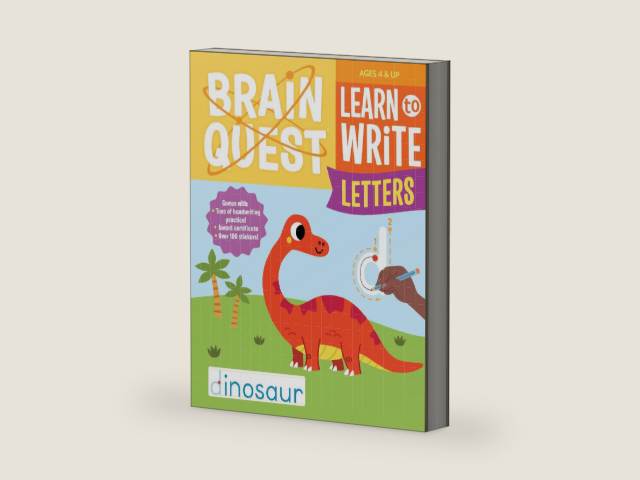 Brain Quest Learn to Write: Letters by Workman Publishing | barcode:9781523516001 | source:'9781523516001-right-three-quarter.jpg