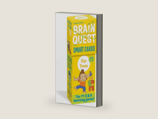 Brain Quest For Twos Smart Cards, Revised 5th Edition (Brain Quest Smart Cards) by Workman Publishing | barcode:9781523517220 | source:'9781523517220-right-three-quarter.jpg