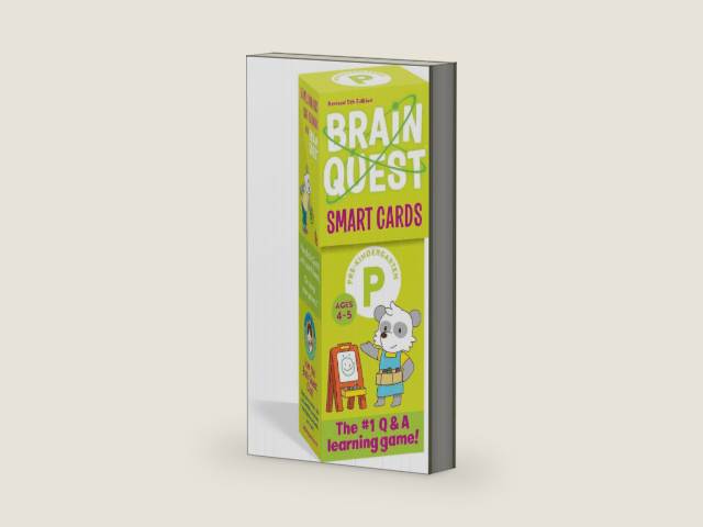 Brain Quest Pre-Kindergarten Smart Cards Revised 5th Edition (Brain Quest Smart Cards) by Workman Publishing | barcode:9781523517244 | source:'9781523517244-right-three-quarter.jpg