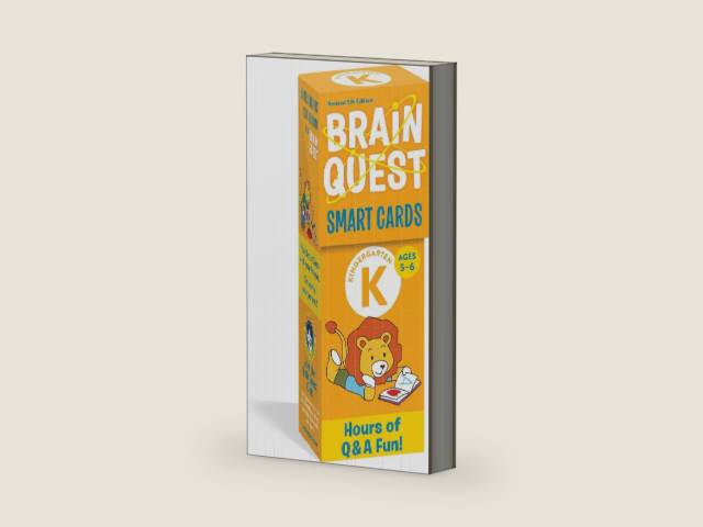 Brain Quest Kindergarten Smart Cards Revised 5th Edition (Brain Quest Smart Cards) by Workman Publishing | barcode:9781523517251 | source:'9781523517251-right-three-quarter.jpg