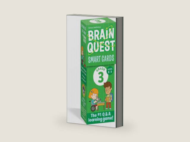 Brain Quest 3rd Grade Smart Cards Revised 5th Edition (Brain Quest Smart Cards) by Workman Publishing | barcode:9781523517282 | source:'9781523517282-right-three-quarter.jpg