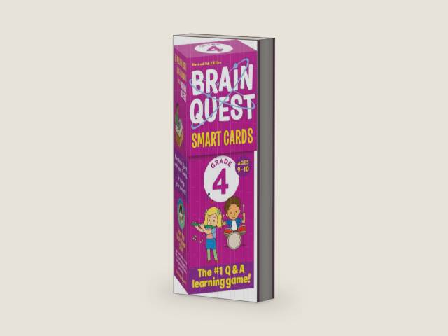 Brain Quest 4th Grade Smart Cards Revised 5th Edition (Brain Quest Smart Cards) by Workman Publishing | barcode:9781523517299 | source:'9781523517299-right-three-quarter.jpg
