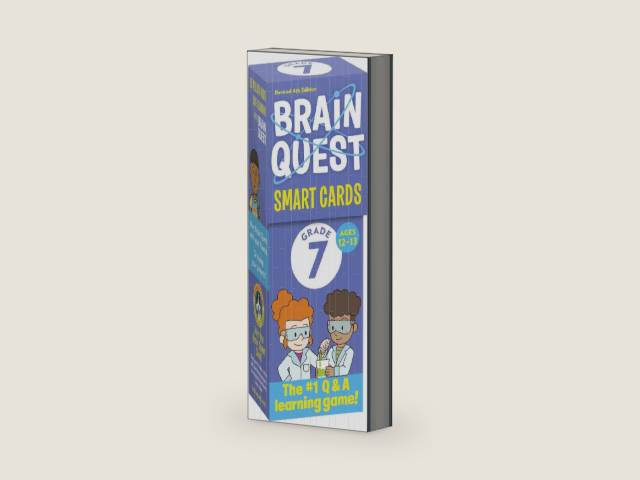 Brain Quest 7th Grade Smart Cards Revised 4th Edition (Brain Quest Smart Cards) by Workman Publishing | barcode:9781523523931 | source:'9781523523931-right-three-quarter.jpg