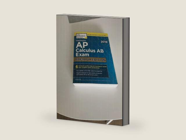 Cracking the AP Calculus AB Exam 2018, Premium Edition (College Test Preparation) by Princeton Review | barcode:9781524710002 | source:'9781524710002-right-three-quarter.jpg