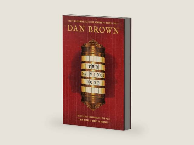 The Da Vinci Code (The Young Adult Adaptation) by Dan Brown | barcode:9781524715847 | source:'9781524715847-right-three-quarter.jpg