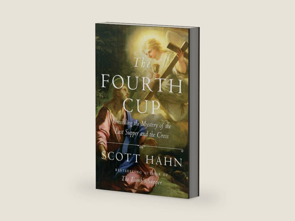 The Fourth Cup: Unveiling the Mystery of the Last Supper and the Cross by Scott Hahn | barcode:9781524758790 | source:'9781524758790-right-three-quarter.jpg