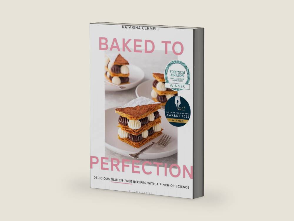 Baked to Perfection: Winner of the Fortnum & Mason Food and Drink Awards 2022 by Katarina Cermelj | barcode:9781526613486 | source:'9781526613486-right-three-quarter.jpg