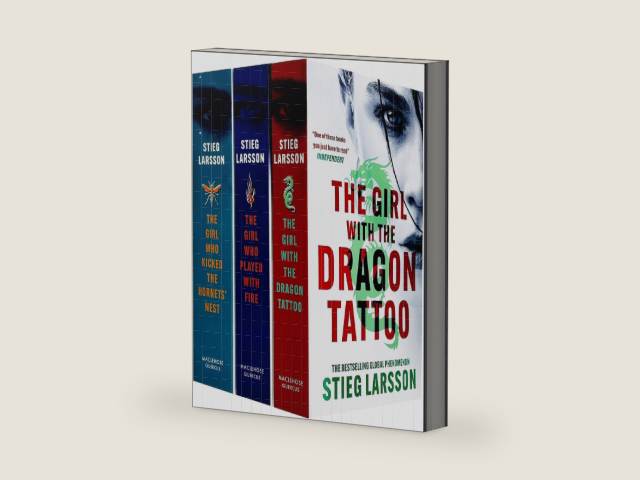 Millennium series 3 Books Collection Box Set by Stieg Larsson (Books 1 - 3) (The Girl With the Dragon Tattoo, The Girl Who Played with Fire & The Girl Who Kicked the Hornets Nest) by Stieg Larsson | barcode:9781529412543 | source:'9781529412543-right-three-quarter.jpg