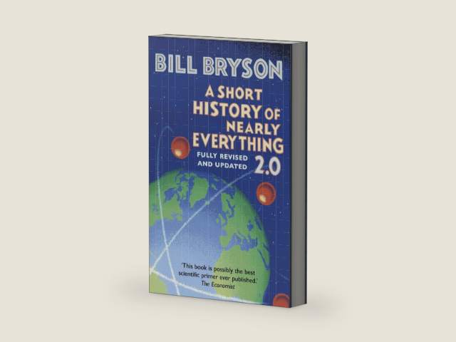 A Short History of Nearly Everything 2.0 by Bill Bryson | barcode:9781529941050 | source:'9781529941050-right-three-quarter.jpg