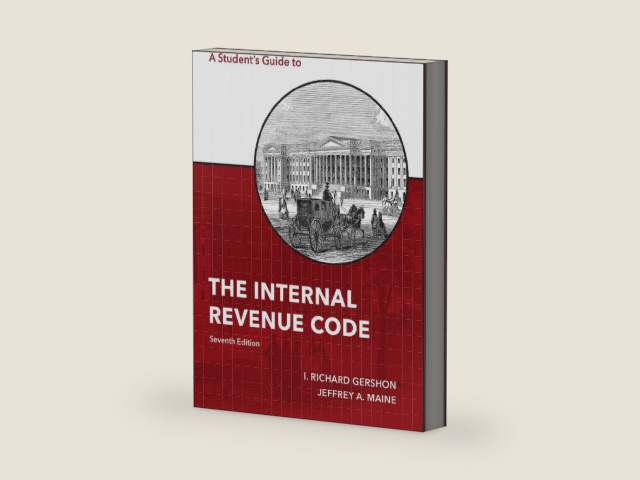 A Student's Guide to the Internal Revenue Code (The Student's Guide Series) by Richard Gershon | barcode:9781531015572 | source:'9781531015572-right-three-quarter.jpg
