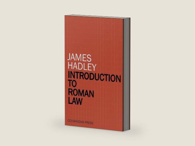 Introduction to Roman Law by James Hadley | barcode:9781531281755 | source:'9781531281755-right-three-quarter.jpg