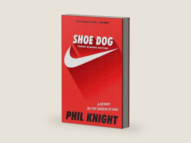 Shoe Dog: Young Readers Edition by Phil Knight | barcode:9781534401198 | source:'9781534401198-right-three-quarter.jpg