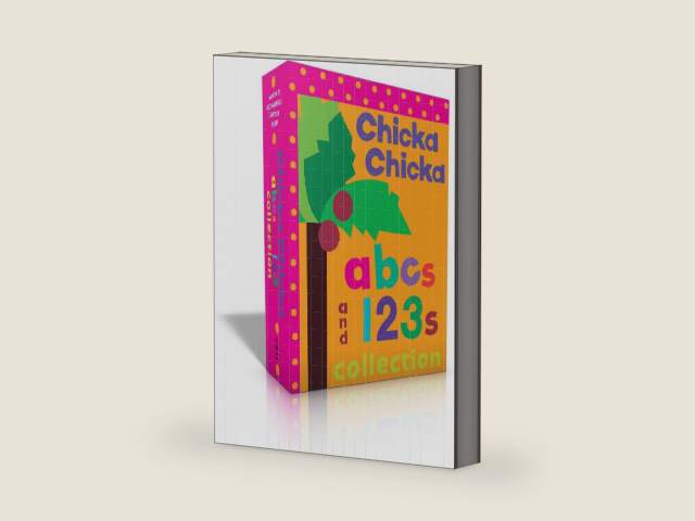 Chicka Chicka ABCs and 123s Collection (Boxed Set): Chicka Chicka ABC; Chicka Chicka 1, 2, 3; Words (Chicka Chicka Book, A) by Bill Martin Jr | barcode:9781534425200 | source:'9781534425200-right-three-quarter.jpg