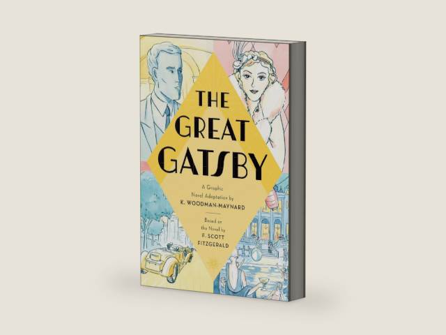 The Great Gatsby: A Graphic Novel Adaptation by F. Scott Fitzgerald | barcode:9781536216769 | source:'9781536216769-right-three-quarter.jpg