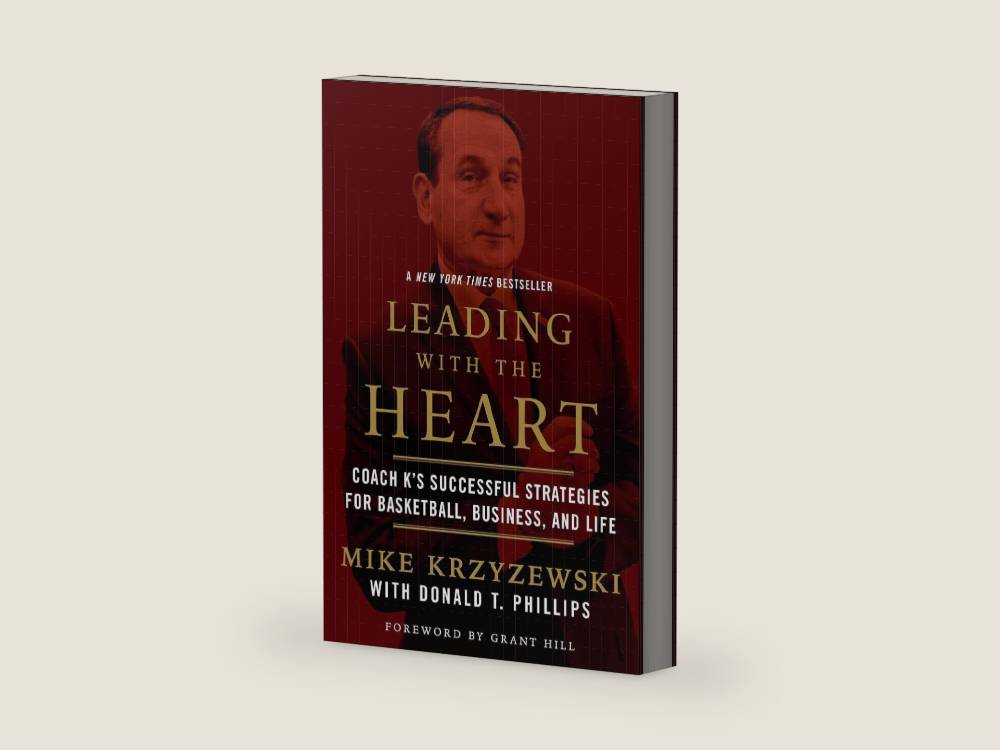 Leading with the Heart: Coach K's Successful Strategies for Basketball, Business, and Life by Mike Krzyzewski | barcode:9781538741610 | source:'9781538741610-right-three-quarter.jpg