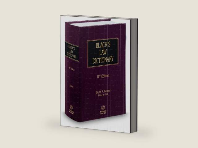 Black’s Law Dictionary, 11th Edition by Bryan A. Garner | barcode:9781539229759 | source:'9781539229759-right-three-quarter.jpg