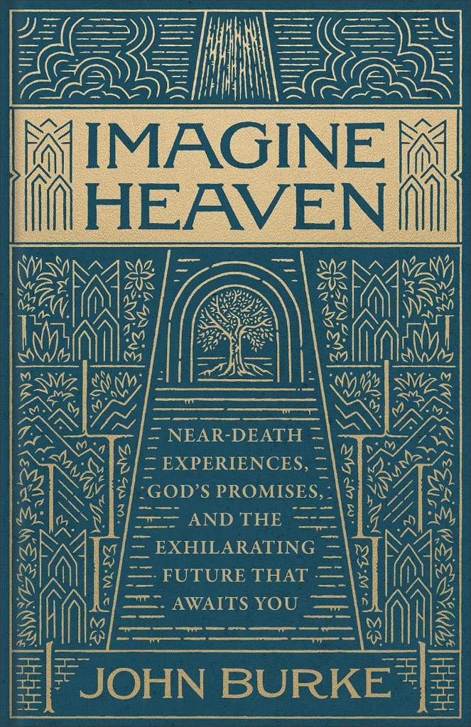 Imagine Heaven: Near-Death Experiences, God's Promises, and the Exhilarating Future That Awaits You | Deluxe Gift Edition by John Burke | barcode:9781540905208 | source:'9781540905208.jpg