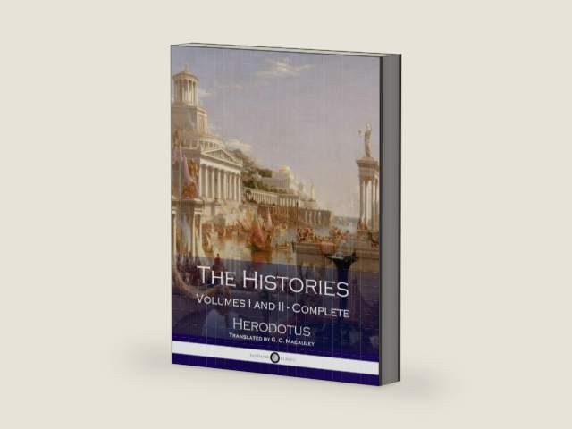 The Histories by Herodotus | barcode:9781543110852 | source:'9781543110852-right-three-quarter.jpg