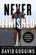 Never Finished: Unshackle Your Mind and Win the War Within by David Goggins | barcode:9781544534084 | source:'9781544534084.jpg