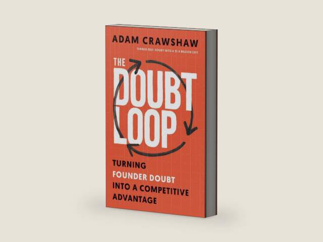 The Doubt Loop: Turning Founder Doubt into a Competitive Advantage by Adam Crawshaw | barcode:9781544551111 | source:'9781544551111-right-three-quarter.jpg