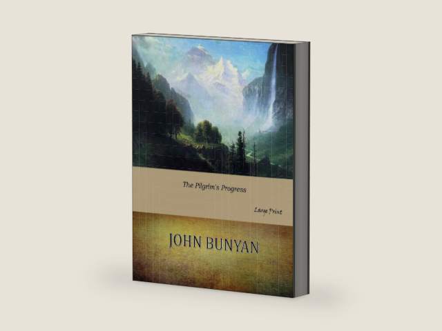The Pilgrim's Progress: Large Print by John Bunyan | barcode:9781546314714 | source:'9781546314714-right-three-quarter.jpg