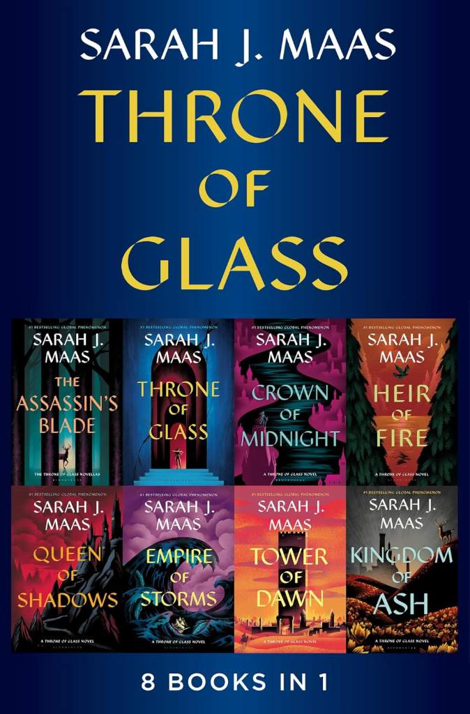 Throne of Glass eBook Bundle: An 8 Book Bundle by Sarah J. Maas | barcode:9781547608553 | source:'9781547608553.jpg