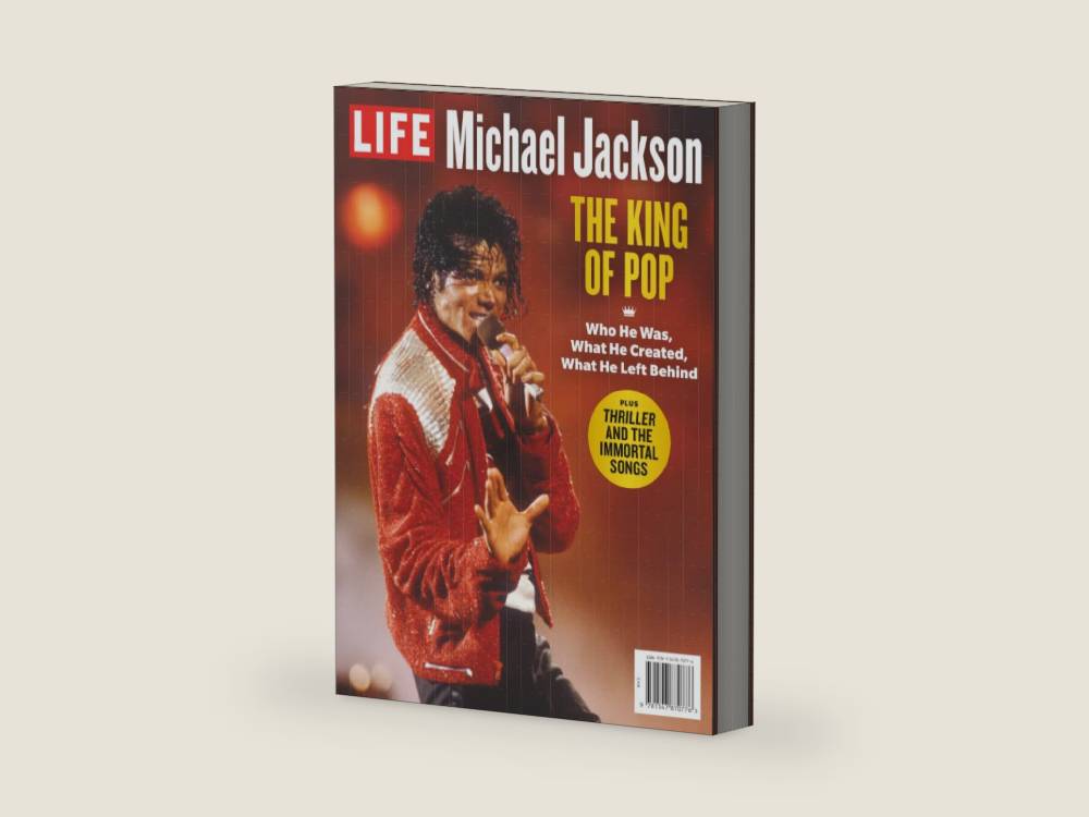 LIFE Michael Jackson by The Editors of LIFE | barcode:9781547870776 | source:'9781547870776-right-three-quarter.jpg