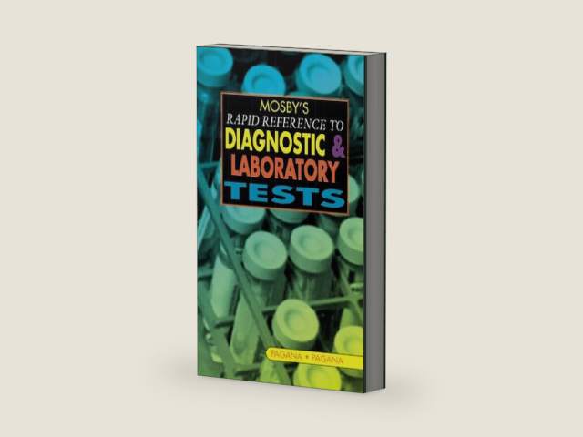 Mosby's Rapid Reference to Diagnostic and Laboratory Tests by Kathleen Deska Pagana PhD RN | barcode:9781556645150 | source:'9781556645150-right-three-quarter.jpg