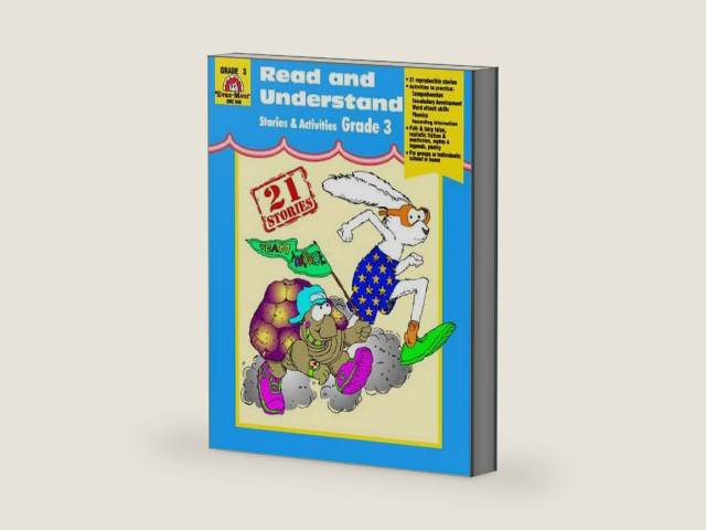 Read and Understand Stories & Activities, Grade 3 by Jo Ellen Moore | barcode:9781557996299 | source:'9781557996299-right-three-quarter.jpg