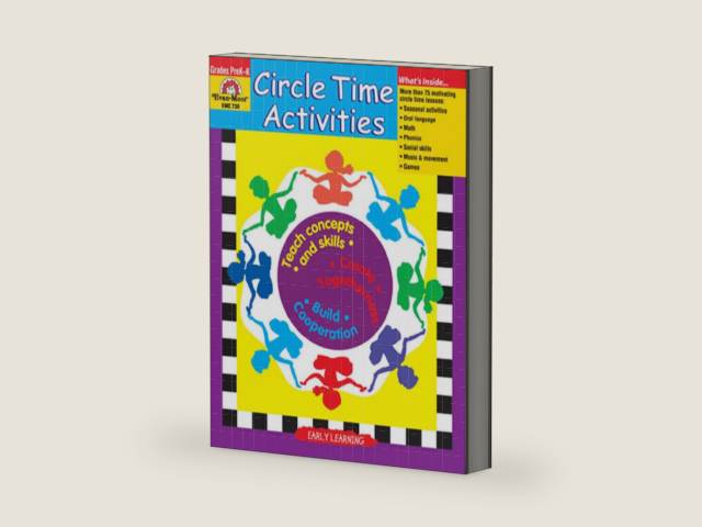 Circle Time Activities: Grades PreK-K by Evan-Moor Educational Publishers | barcode:9781557996640 | source:'9781557996640-right-three-quarter.jpg