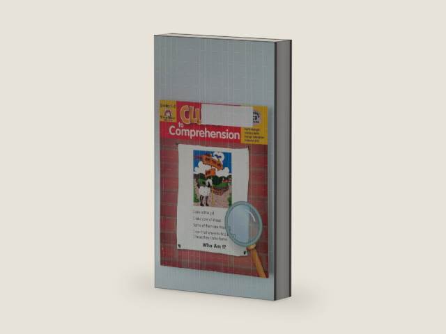 Clues to Comprehension, Grades 1-2 by Evan Moor | barcode:9781557998620 | source:'9781557998620-right-three-quarter.jpg