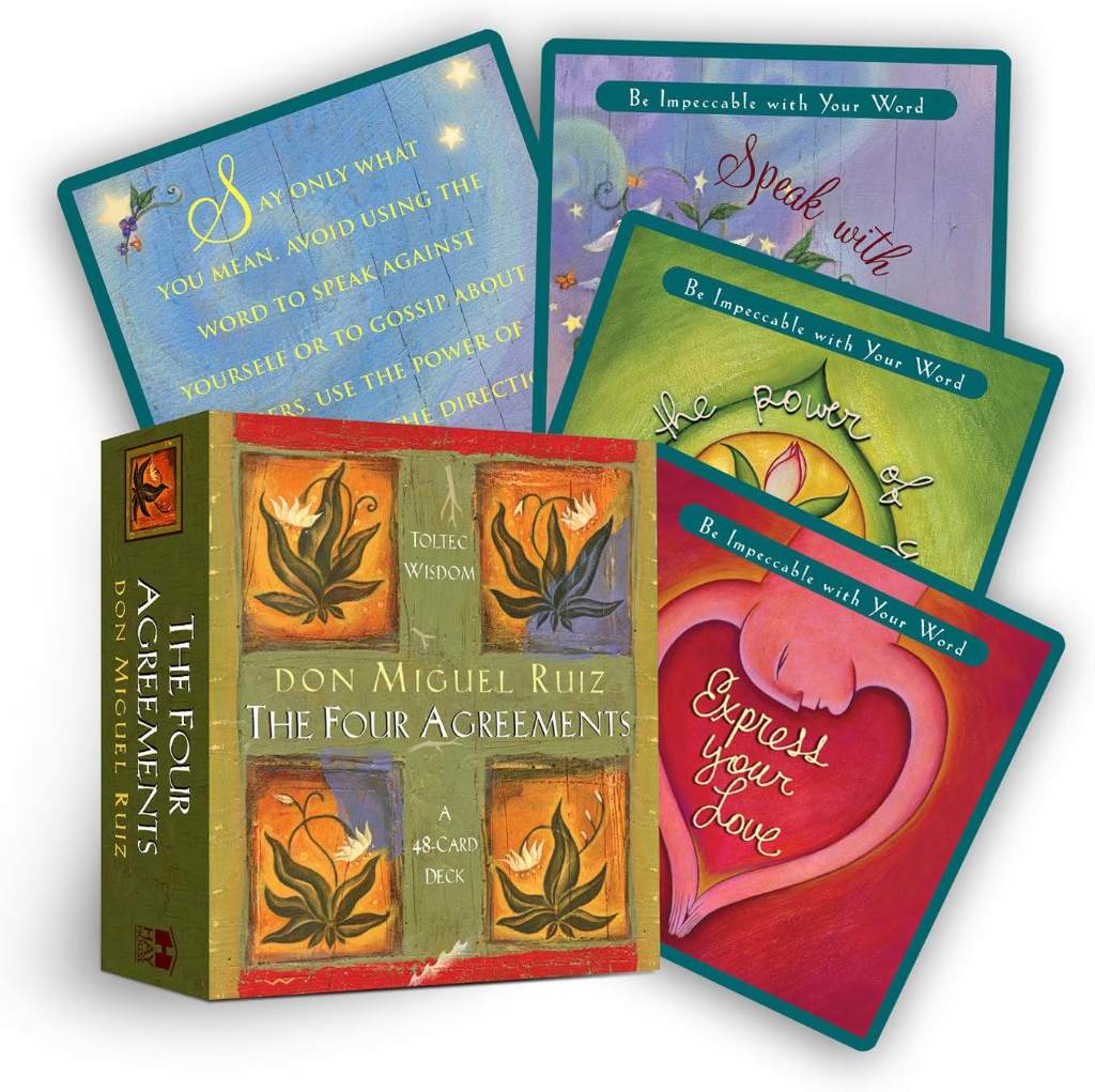 The Four Agreements: A 48-Card Deck by Don Miguel Ruiz | barcode:9781561708772 | source:'9781561708772.jpg