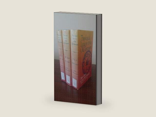 Theological Lexicon of the Old Testament (English and Hebrew and Aramaic and German Edition) by Ernst Jenni | barcode:9781565631335 | source:'9781565631335-right-three-quarter.jpg