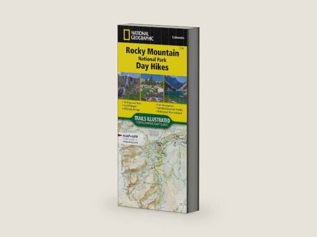 Rocky Mountain National Park Day Hikes Map (National Geographic Topographic Map Guide, 1701) by National Geographic Maps | barcode:9781566958004 | source:'9781566958004-right-three-quarter.jpg