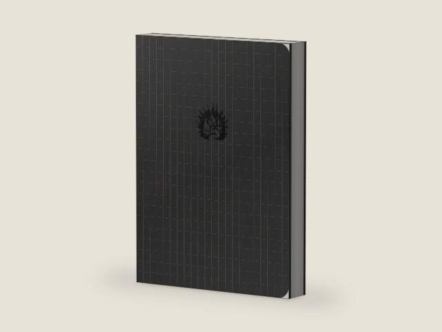 ESV Reformation Study Bible, Charcoal, Leather-Like by R.C. Sproul | barcode:9781567696820 | source:'9781567696820-right-three-quarter.jpg