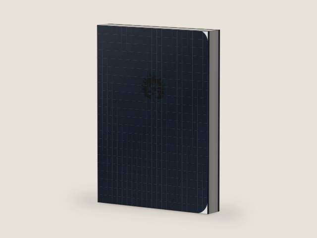 ESV Reformation Study Bible, Navy, Leather-Like by R.C. Sproul | barcode:9781567696837 | source:'9781567696837-right-three-quarter.jpg