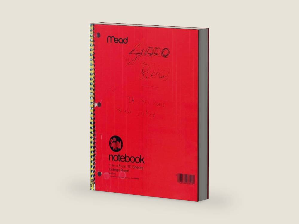 Journals by Kurt Cobain | barcode:9781573223591 | source:'9781573223591-right-three-quarter.jpg