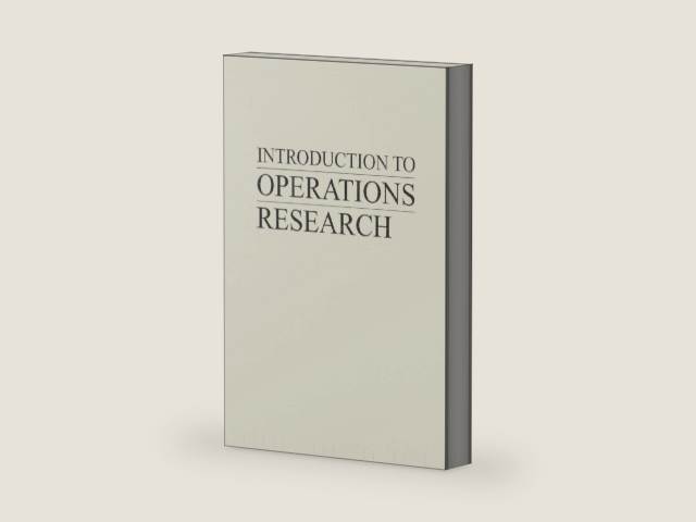 Introduction to Operations Research by Joseph G. Ecker | barcode:9781575241982 | source:'9781575241982-right-three-quarter.jpg