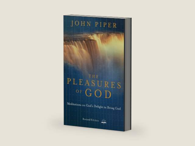 The Pleasures of God: Meditations on God's Delight in Being God by John Piper | barcode:9781576736654 | source:'9781576736654-right-three-quarter.jpg