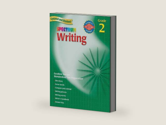 Spectrum Writing, Grade 3 by Carson-Dellosa Publishing | barcode:9781577689133 | source:'9781577689133-right-three-quarter.jpg