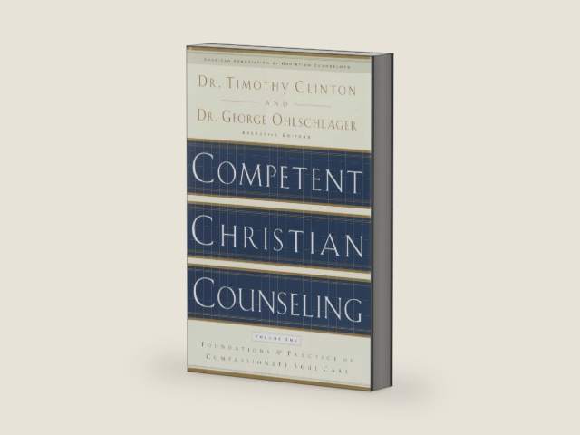 Competent Christian Counseling, Volume One: Foundations and Practice of Compassionate Soul Care by Timothy Clinton | barcode:9781578565177 | source:'9781578565177-right-three-quarter.jpg