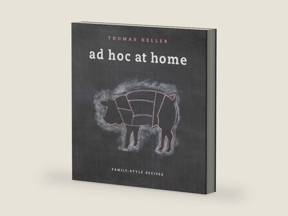 Ad Hoc at Home by Thomas Keller | barcode:9781579653774 | source:'9781579653774-right-three-quarter.jpg