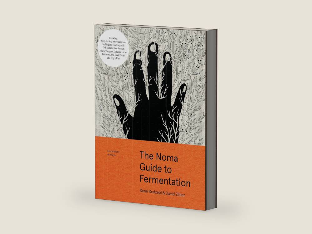 The Noma Guide to Fermentation: Including koji, kombuchas, shoyus, misos, vinegars, garums, lacto-ferments, and black fruits and vegetables (Foundations of Flavor) by René Redzepi | barcode:9781579657185 | source:'9781579657185-right-three-quarter.jpg