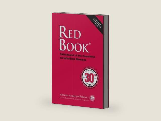 Red Book 2015: Report of the Committee on Infectious Diseases by David W. Kimberlin MD FAAP | barcode:9781581109269 | source:'9781581109269-right-three-quarter.jpg
