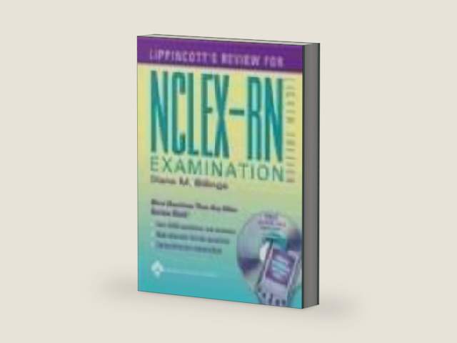 Lippincott's Review for Nclex-Rn by Diane M. Billings | barcode:9781582553603 | source:'9781582553603-right-three-quarter.jpg